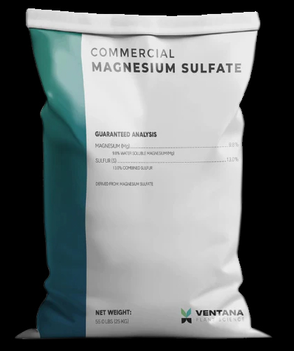 Magnesium Sulfate (13% S, 9.8% Mg)